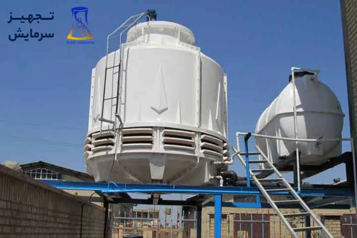 برج خنک کننده فایبرگلاس