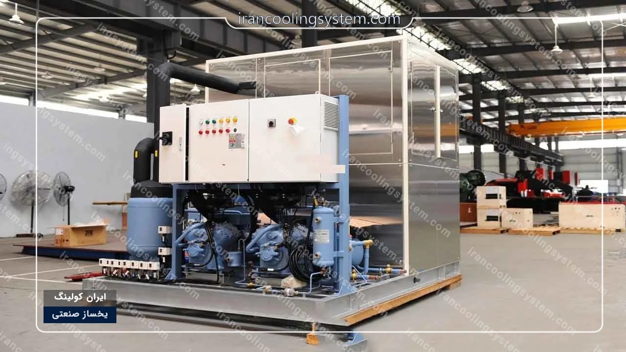 یخساز صنعتی در صنایع بتن