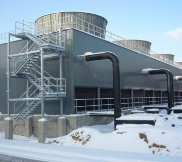 برج خنک کننده بیمارستان