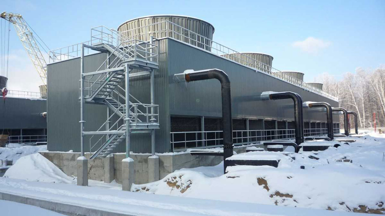 برج خنک کننده بیمارستان