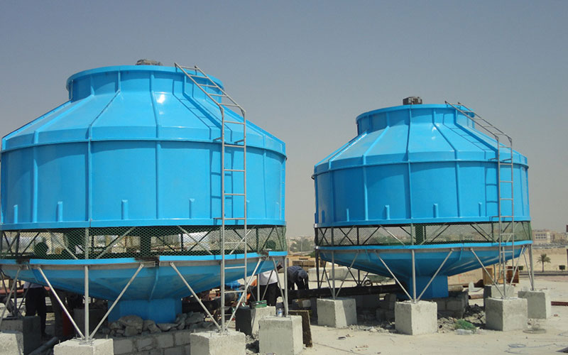 برج های خنک کننده بیمارستان