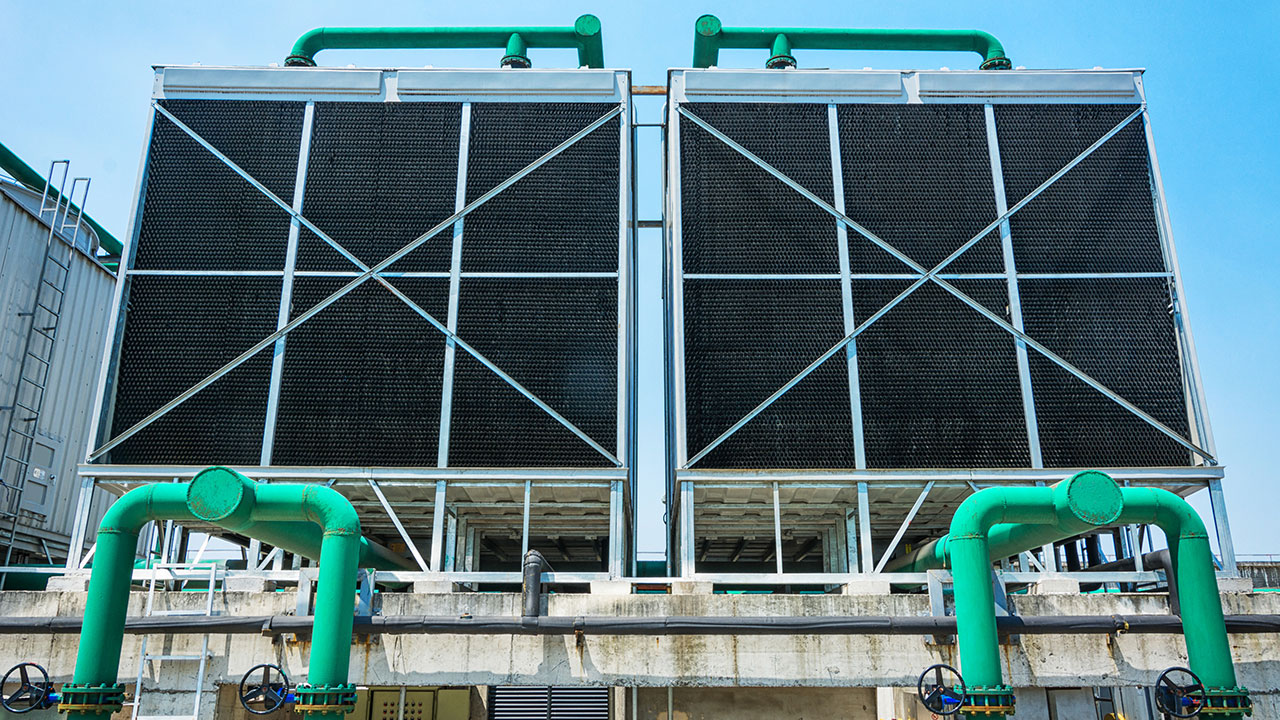 بهینه سازی جریان هوا در برج خنک کننده