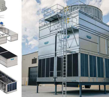 نصب برج خنک کننده