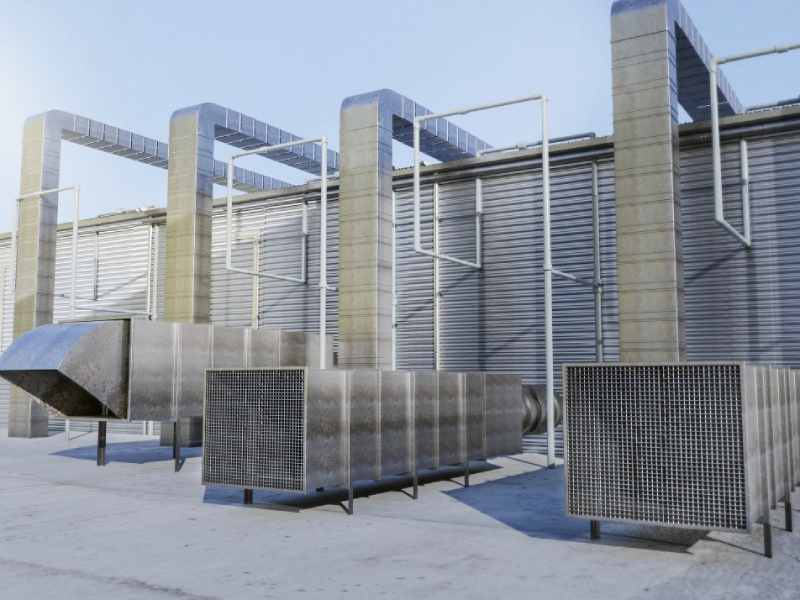 کاربرد برج های خنک کننده صنعتی